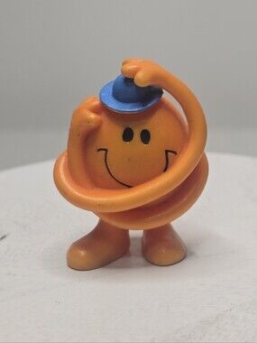 Mr. Tickle from Mr. Men Little Miss Vtg 1971 Arby's Toy Mini Figure Hargreaves